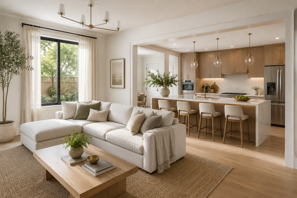 Open living room area CONCEPT 2026
