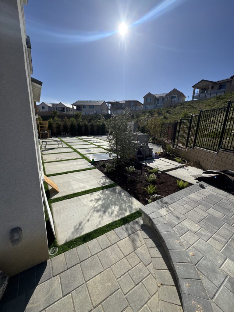 Side-Yard  Landscape